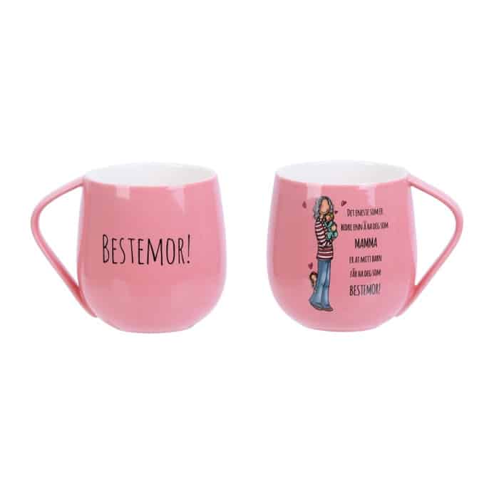 Lykketegning kopp "BESTEMOR". - Bilde 2