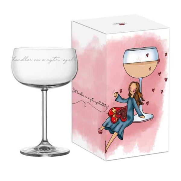 Champagneglass ; Det handler om å nyte øyeblikket