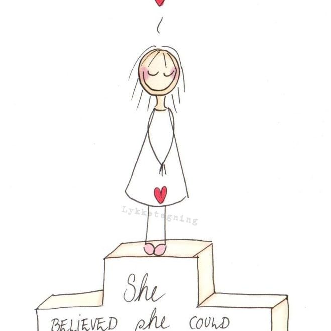 she believed she could so she did