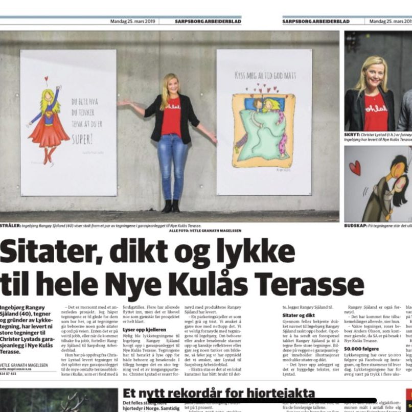 Lykketegning og Kulås Terasse